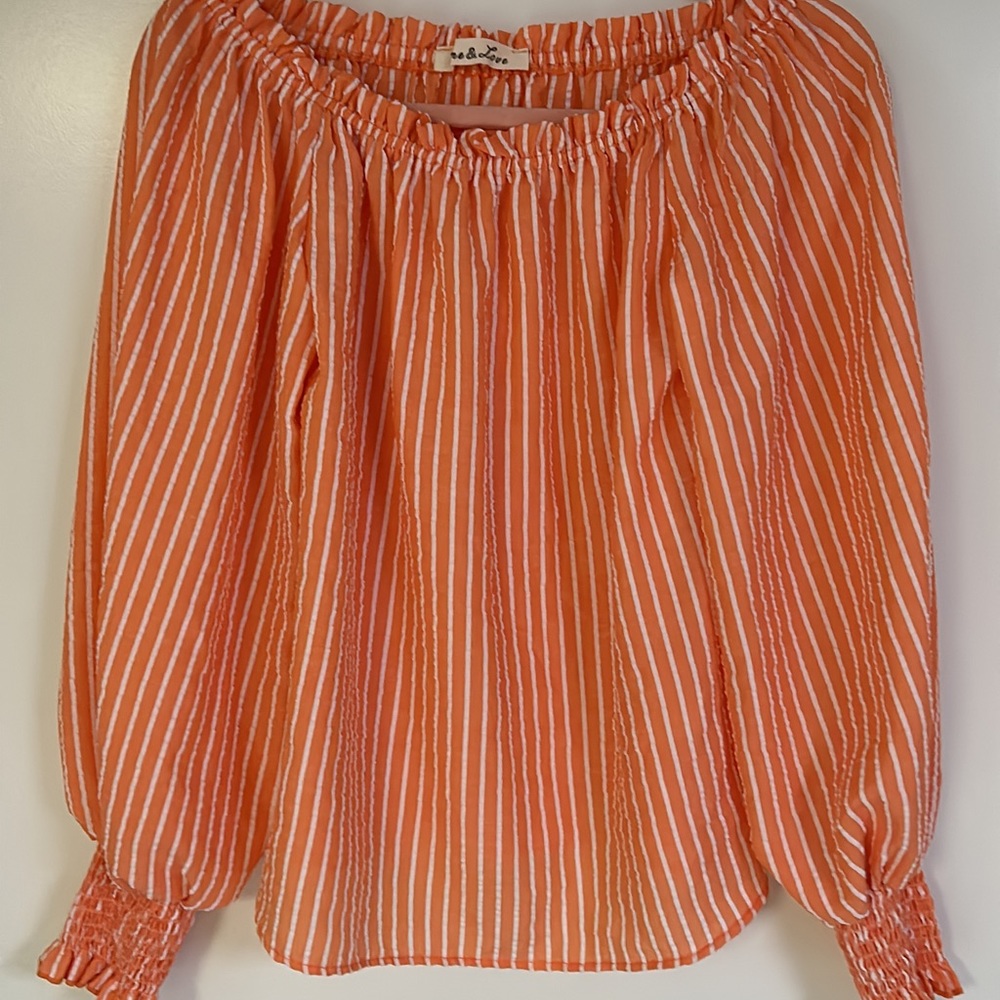Seersucker top